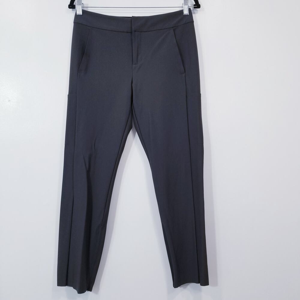 Athleta Trouser Ankle Zip Mid Rise